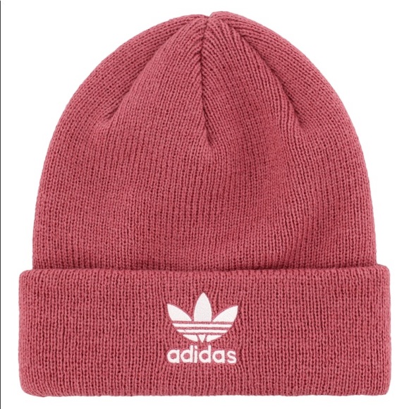 adidas Accessories - NWT adidas Women’s Originals Trefoil Beanie Pink